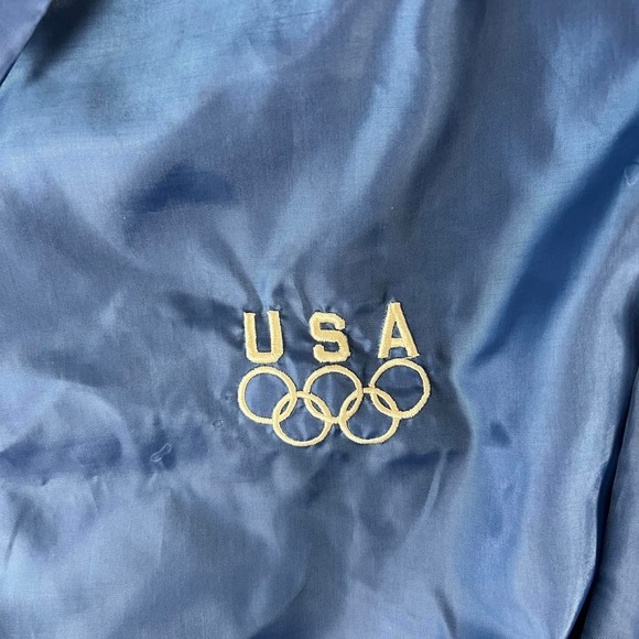 USA Olympics Pullover XL Embroidered Windbreaker - Picture 3 of 8